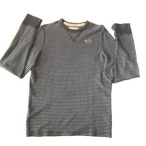 Hollister Pullover Long Sleeves Blue/Gray XL